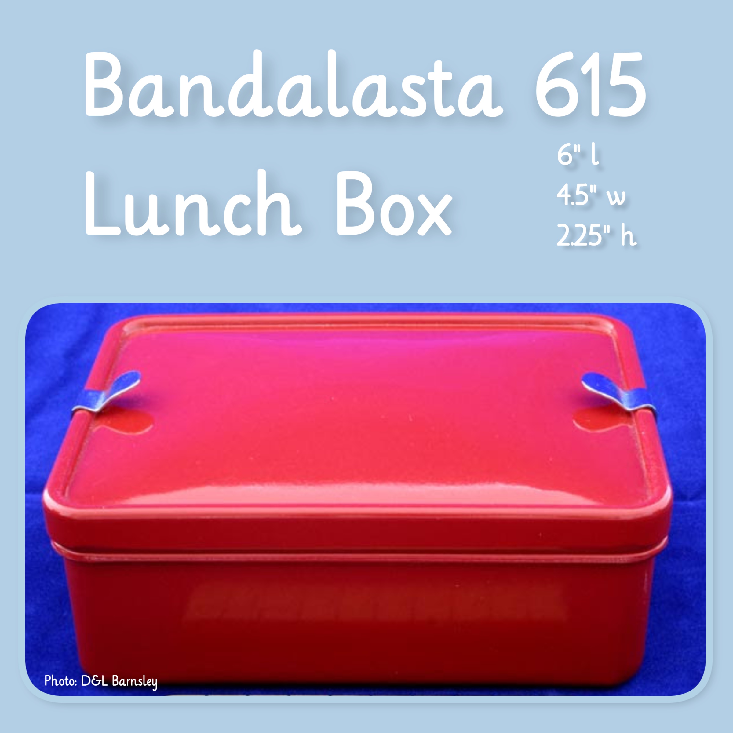 Bandalasta 615 lunch box