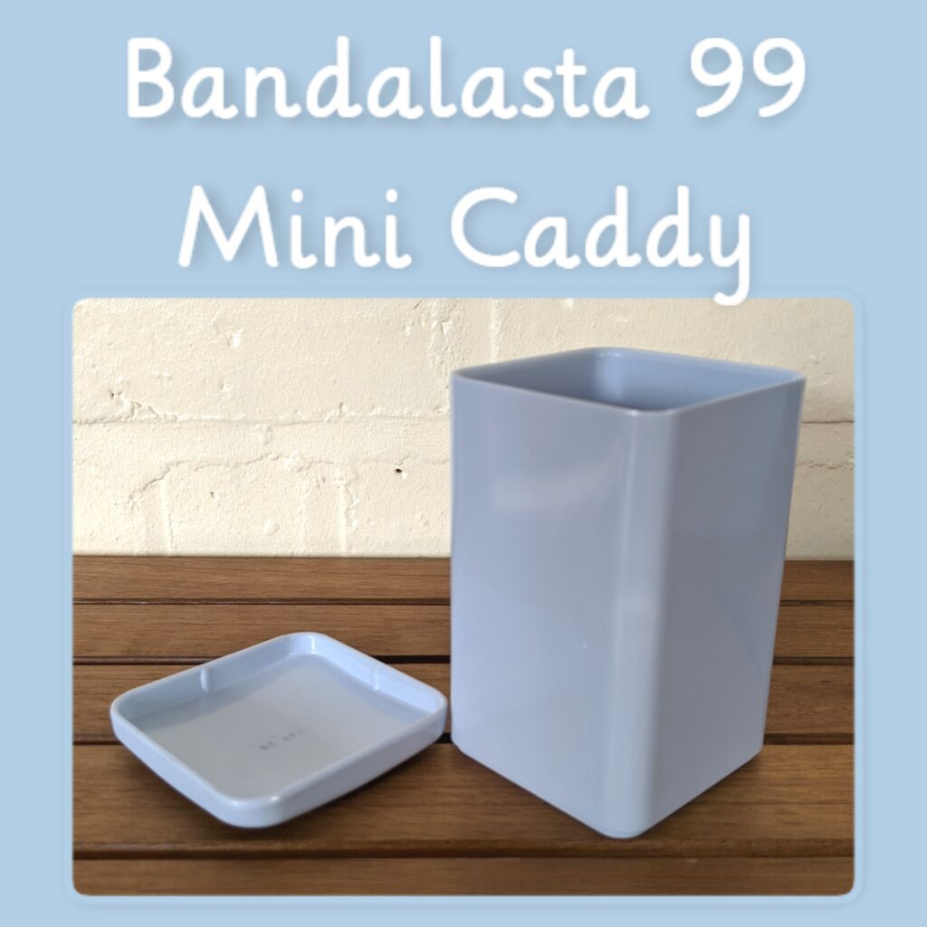 bandalasta fiesta 99 mini caddy powder blue