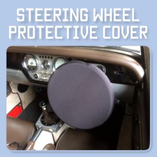 Steering wheel protective cover