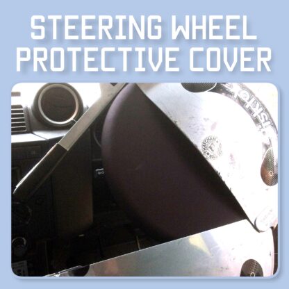 Steering wheel protective cover