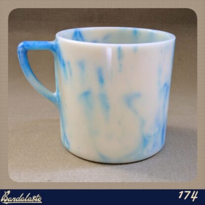 bandalasta fiesta 175 mug 3/4pint blue marble