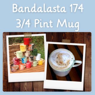 bandalasta fiesta 3/4 pint mug