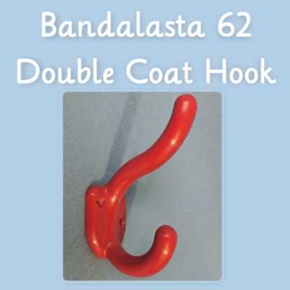 Bandalasta 062 hat & coat hook signal red