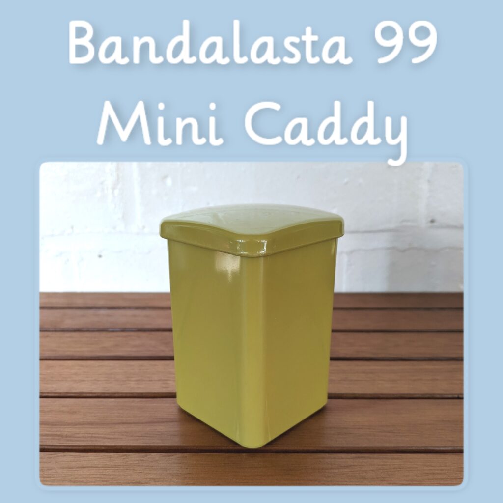 bandalasta fiesta 99 mini caddy avocado