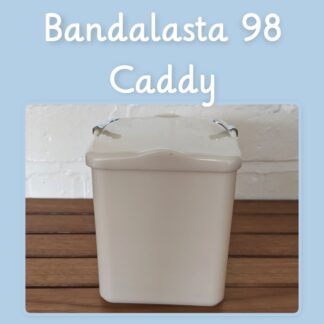 Bandalasta 098 caddy ivory with clips
