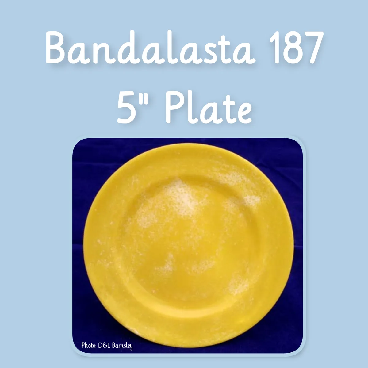 Bandalasta 187 plate