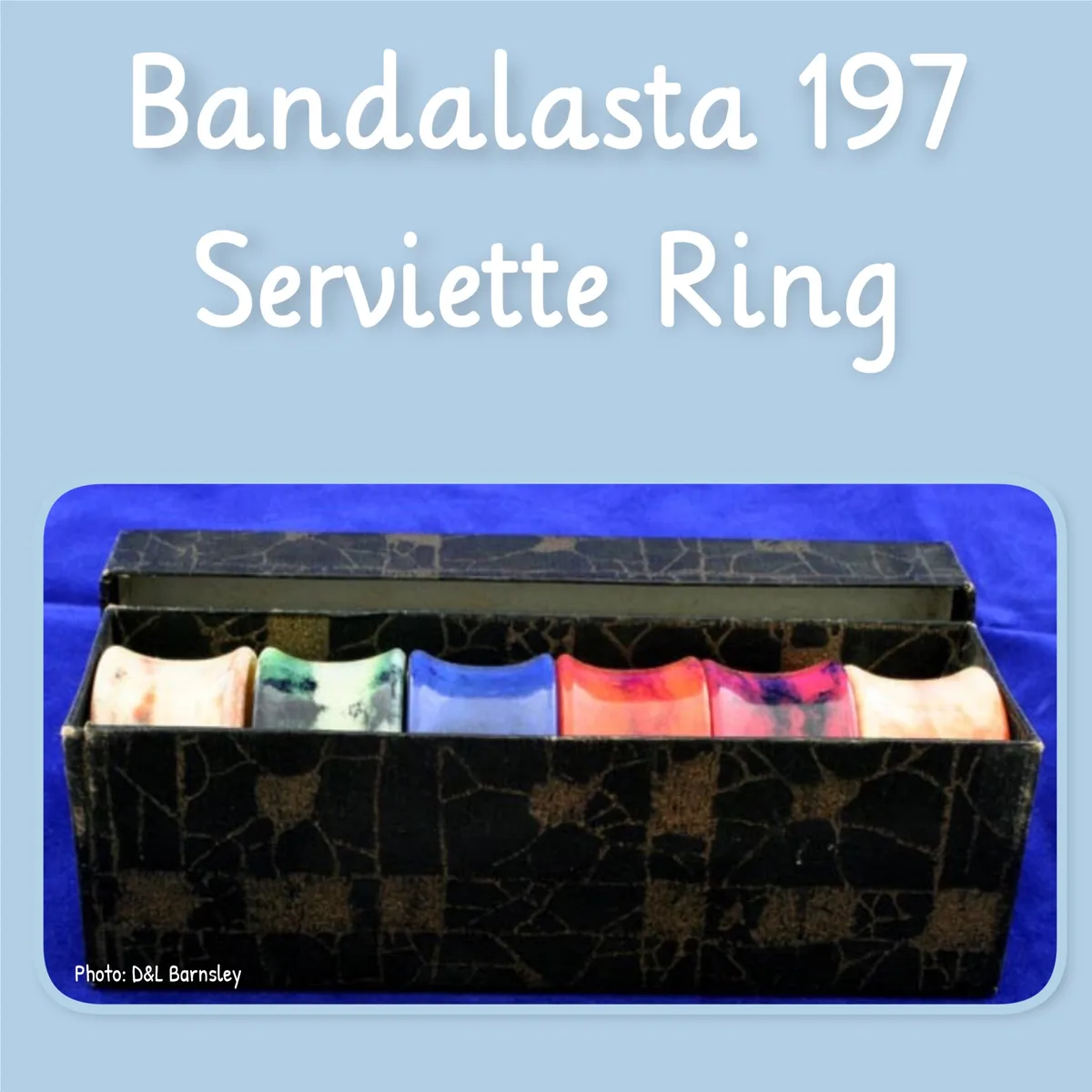 Bandalasta 197 serviette rings