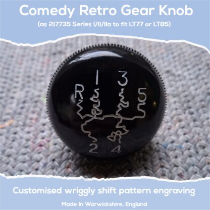 knob gear 217735 LT77 1/2UNF wriggly