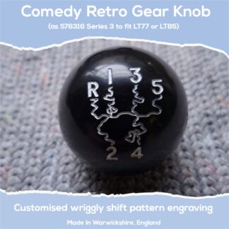 LT77 wriggly shift pattern gear knob