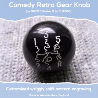 R380 wriggly shift pattern gear knob