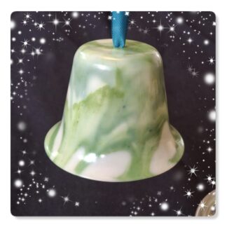 green marble bandalasta bauble