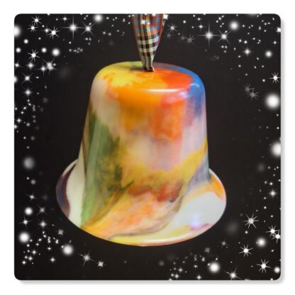 rainbow marble bandalasta bauble