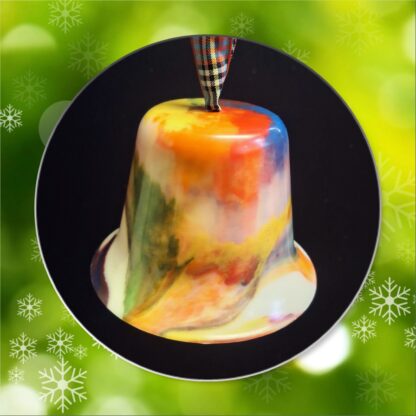 rainbow pride marble bandalasta bauble