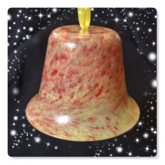 red & marble mottle bandalasta bauble