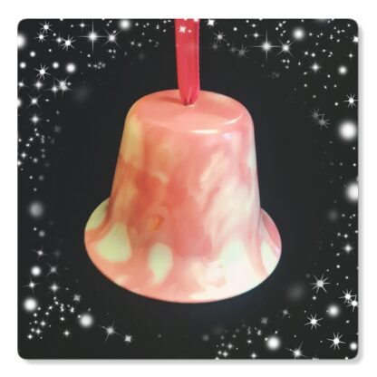 pink marble bandalasta bauble