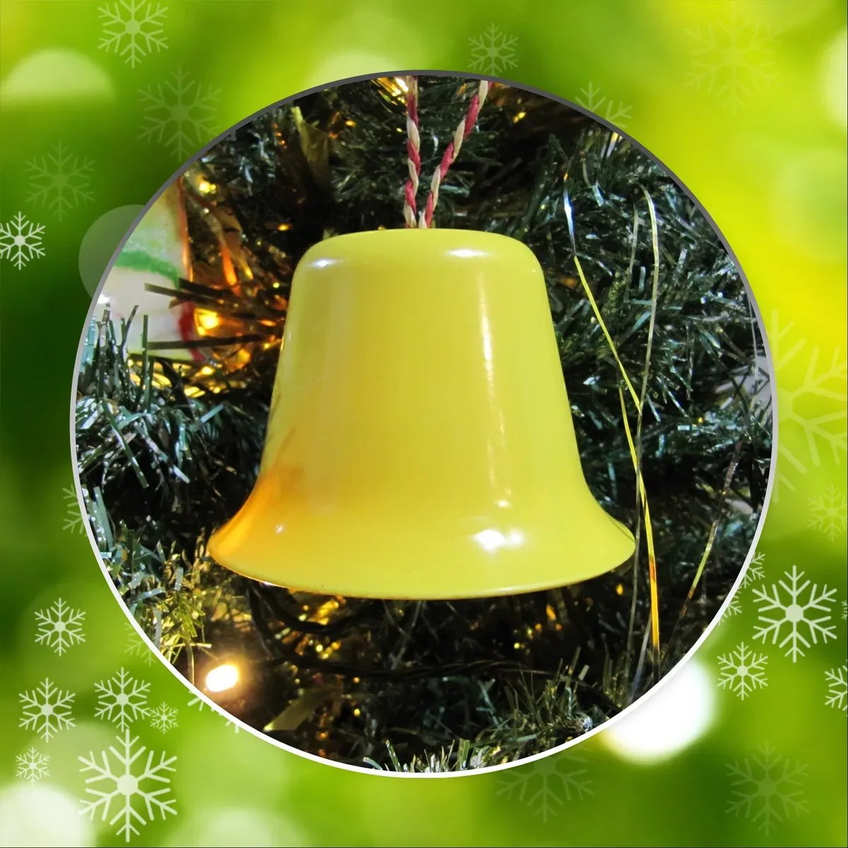 yellow bandalasta bauble