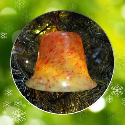 red yellow marble bandalasta bauble