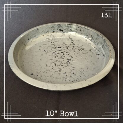 Bandalasta 113 floating candle dish 10" dia granite