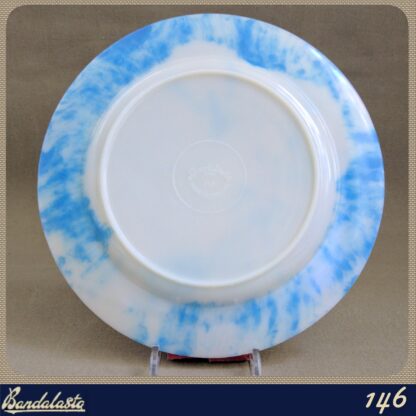 bandalasta 146 plate 8" blue marble