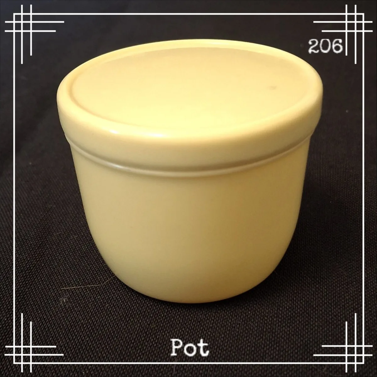 Bandalasta 206 storage pot primrose yellow