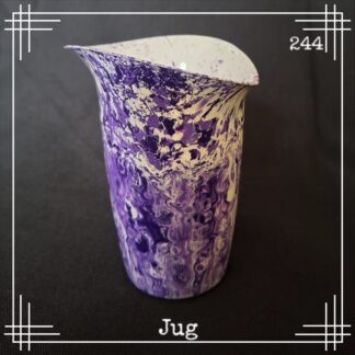 Fiesta 244 jug dark violet marble