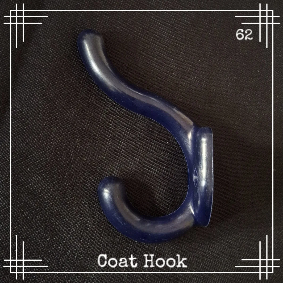bandalasta 62 double hat & coat hook