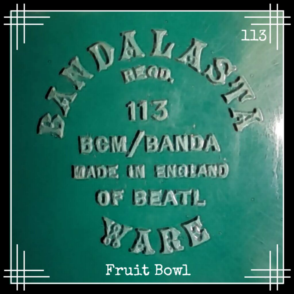 Bandalasta 113 fruit dish