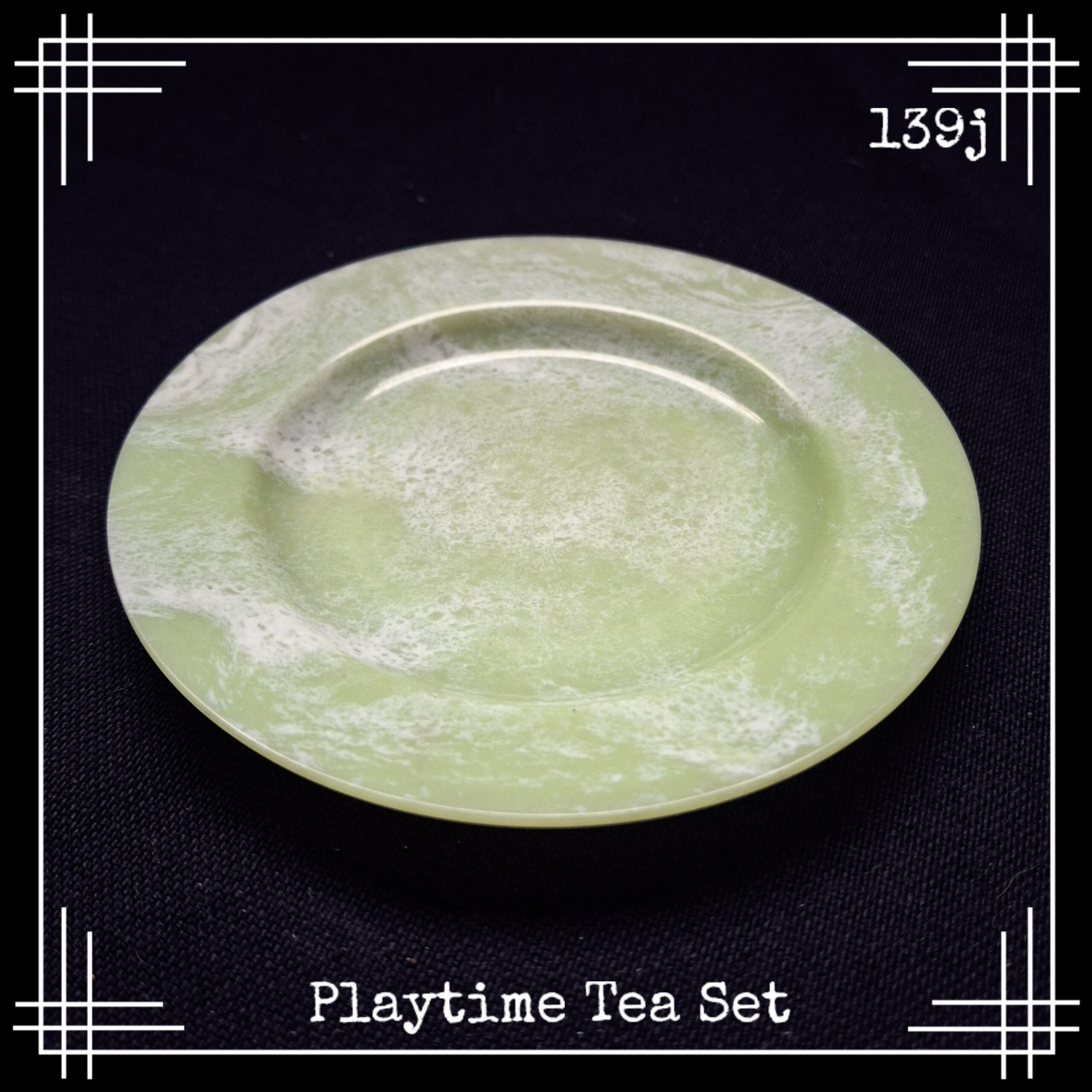 Bandalasta 139j plate playtime tea set