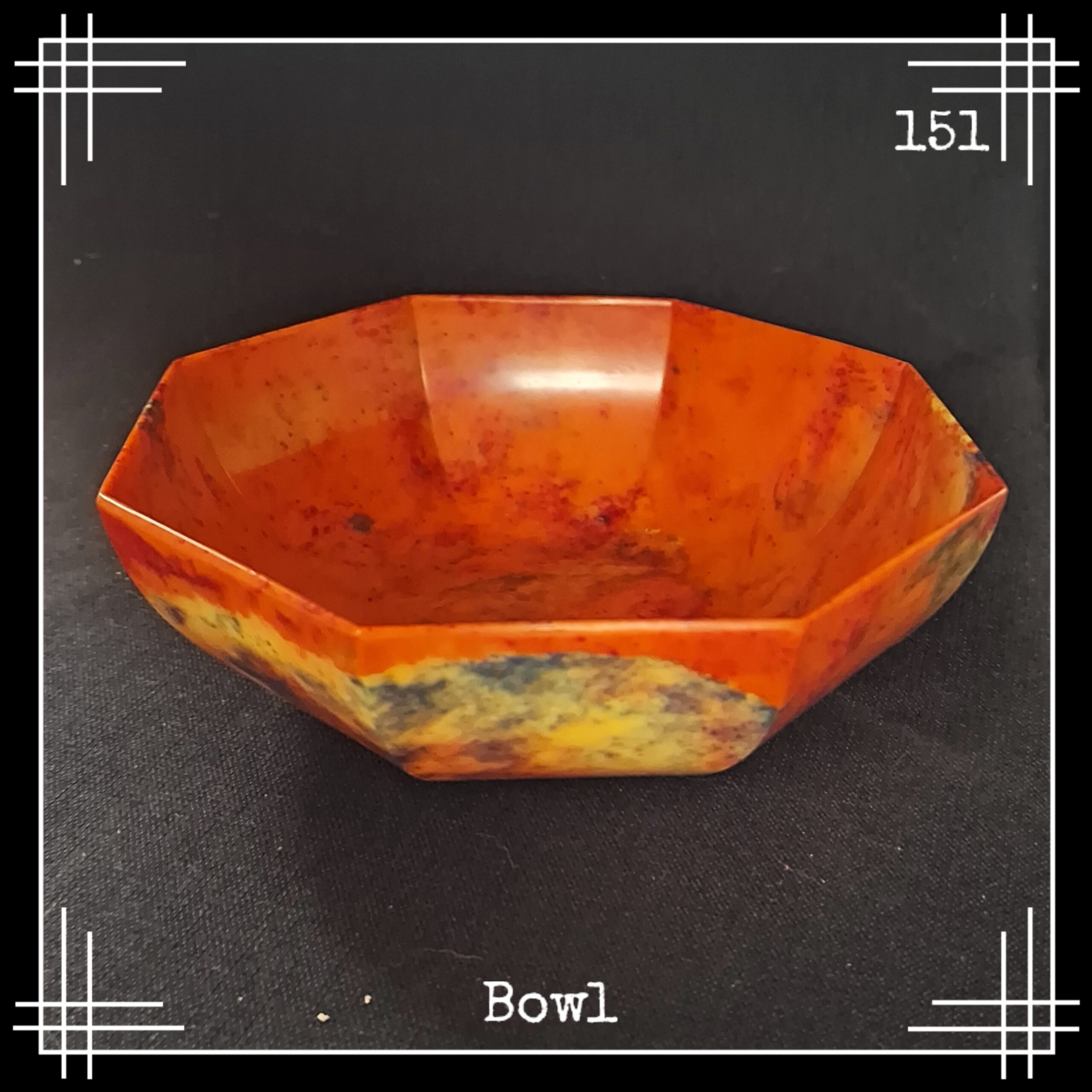 Bandalasta 151 octagonal bowl