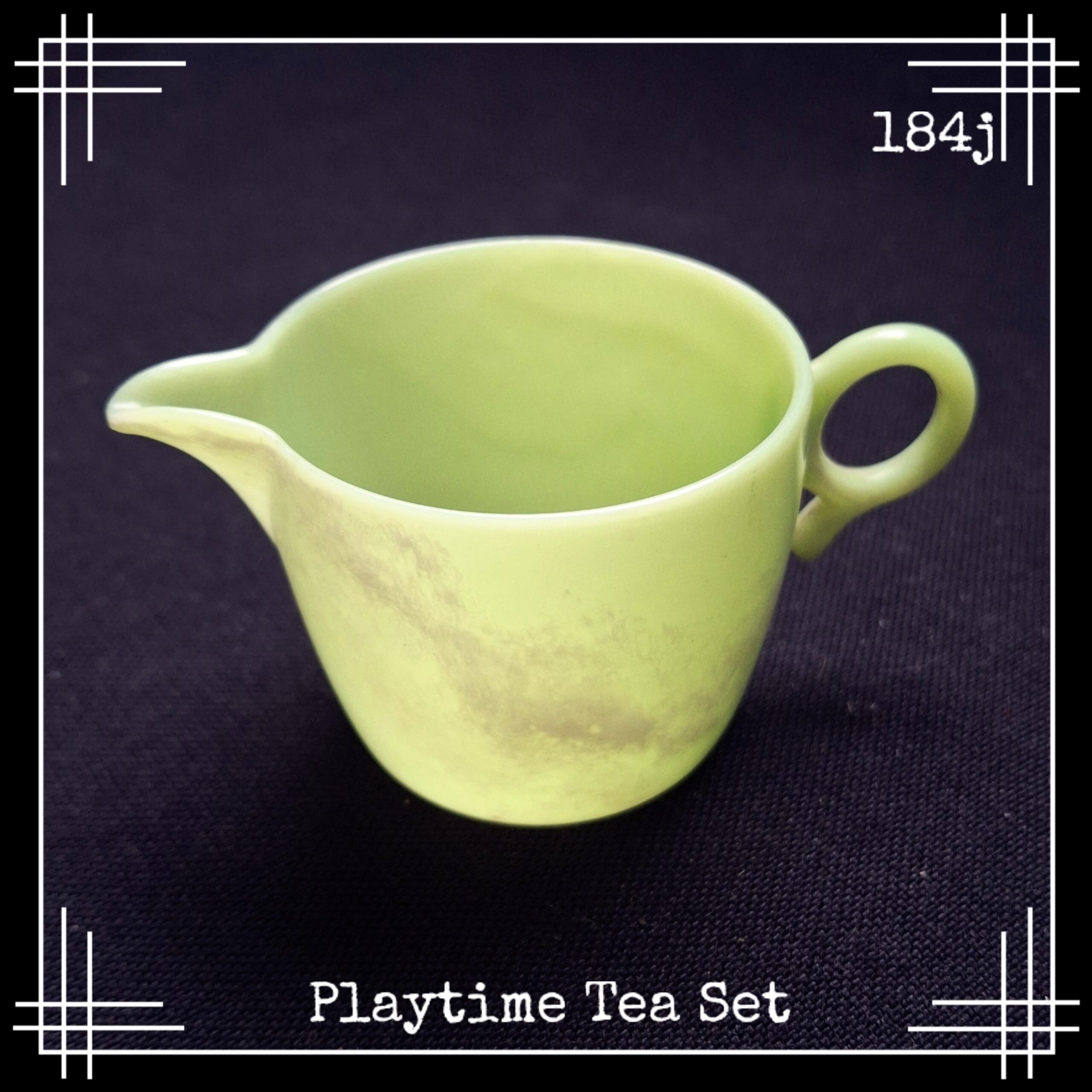 Bandalasta 184j milk jug playtime tea set