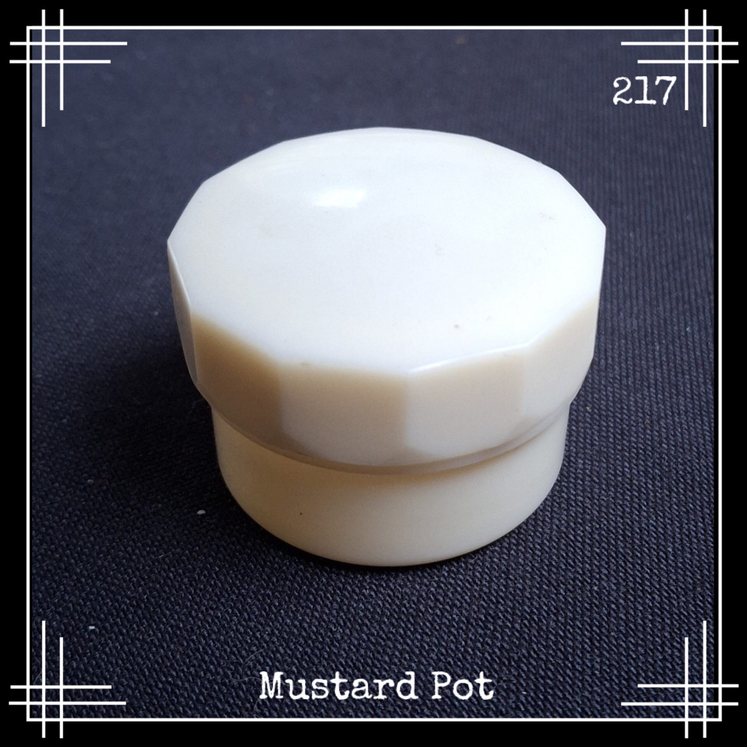 Bandalasta 217 mustard pot