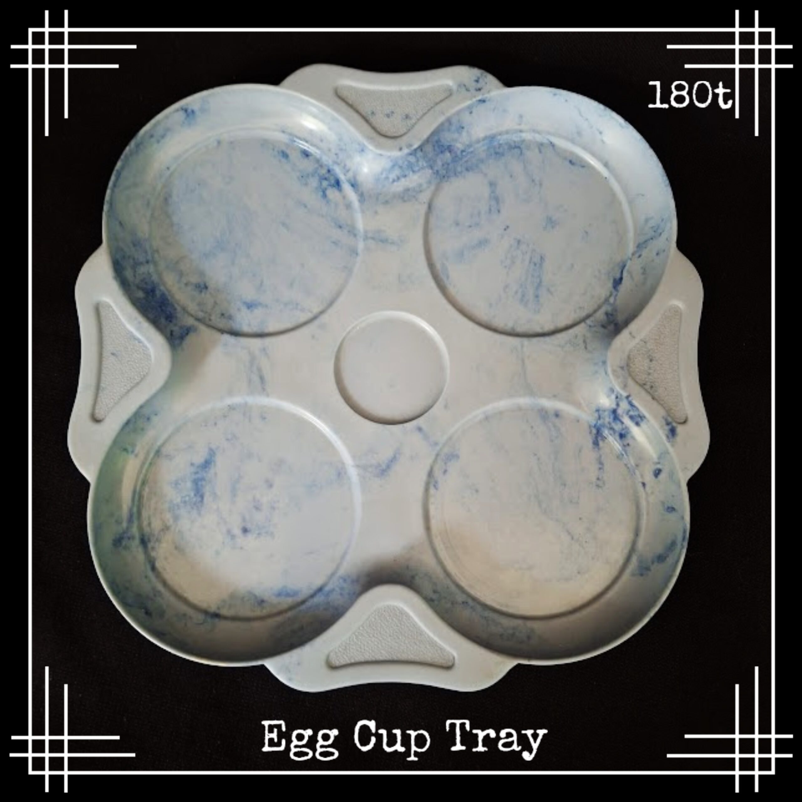 Bandalasta 180t tray for egg cups