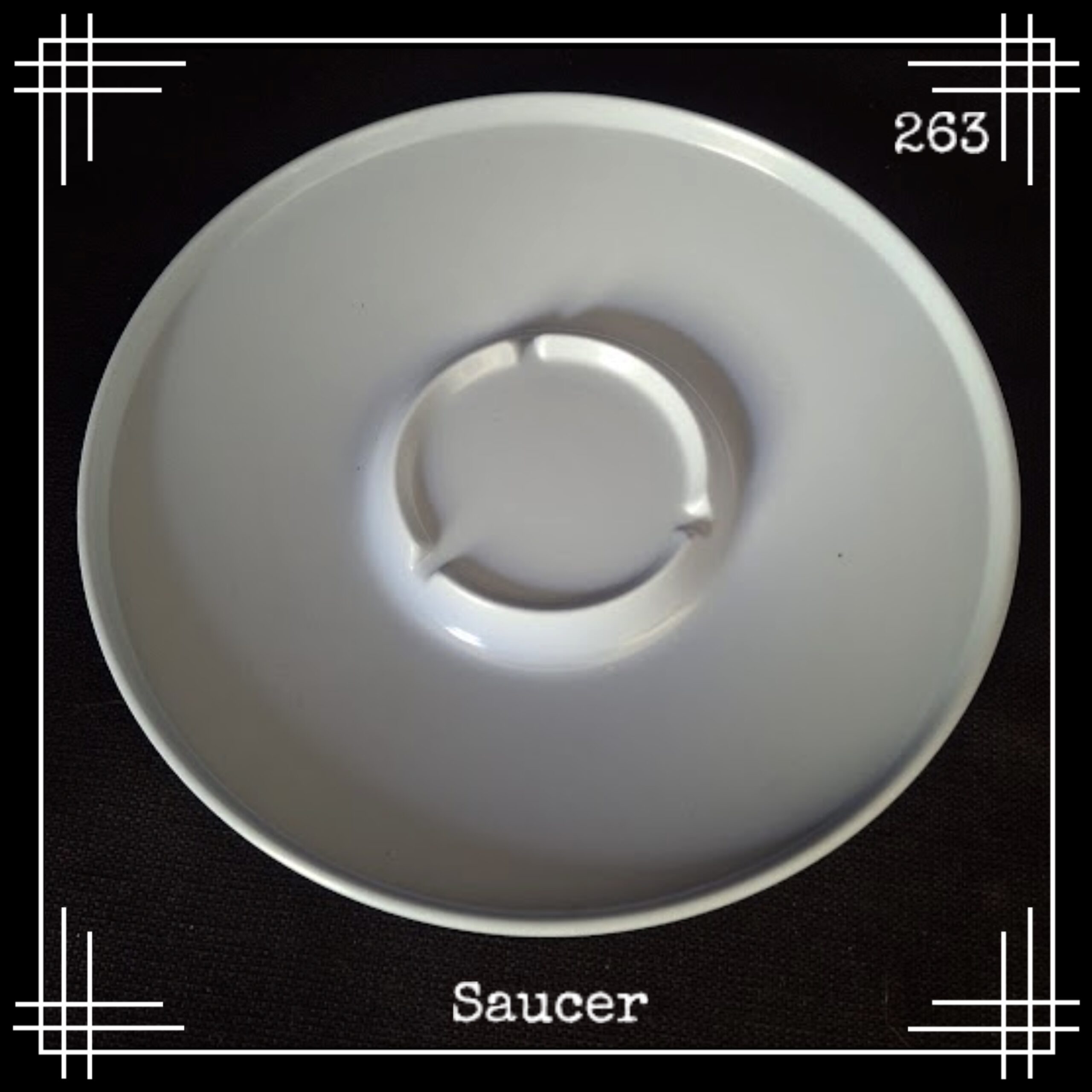 Fiesta 263 melmex saucer