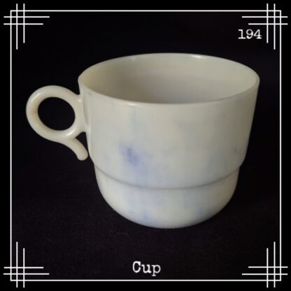 Deep pattern nesting tea cup bandalasta 194