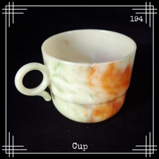 Deep pattern nesting tea cup bandalasta 194