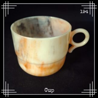 Deep pattern nesting tea cup bandalasta 194