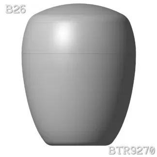 Knob B26 shape plain