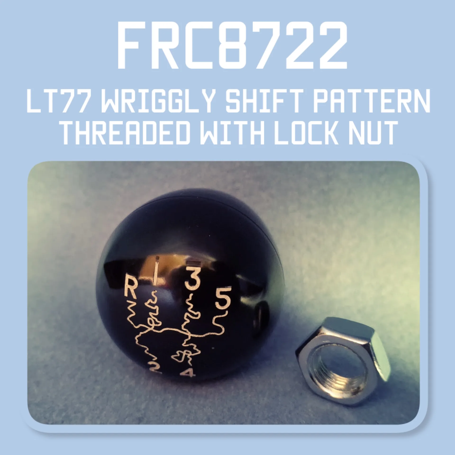 LRCML knob gear FRC8722 LT77w wriggly shift 1/2"UNF